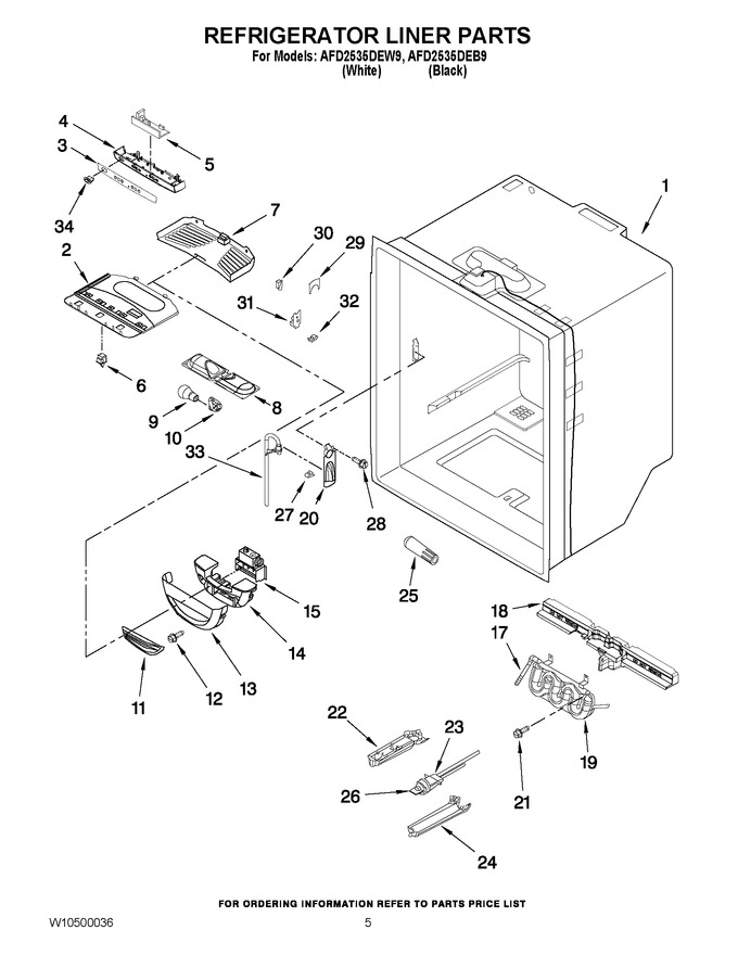 Diagram for AFD2535DEB9
