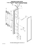 Diagram for 07 - Freezer Door Parts