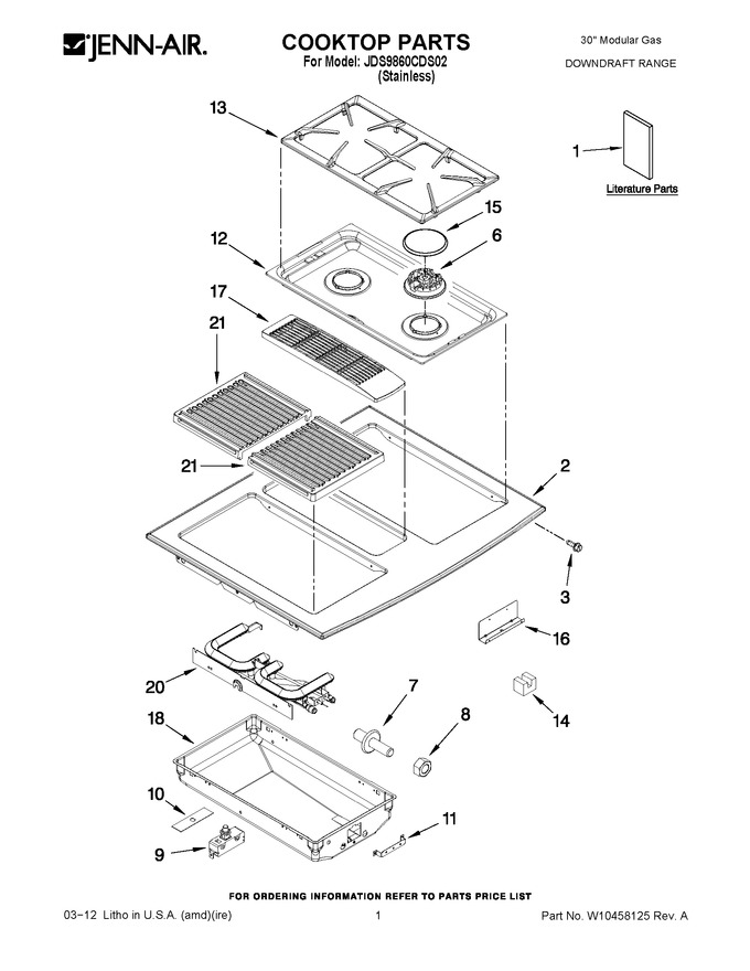 Diagram for JDS9860CDS02