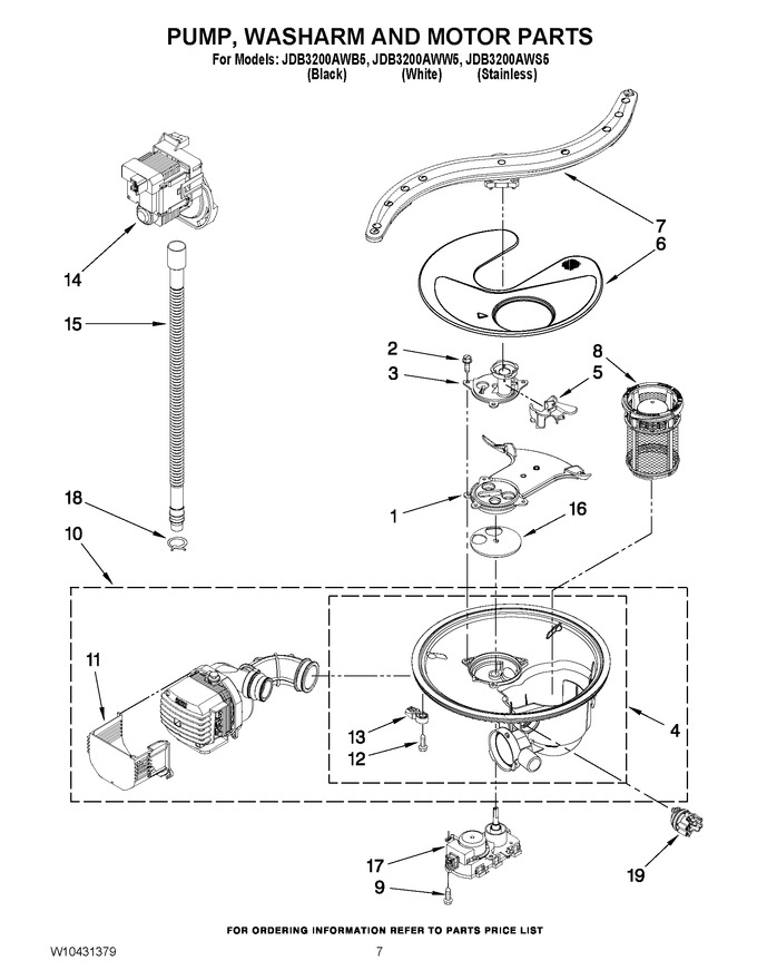 Diagram for JDB3200AWW5