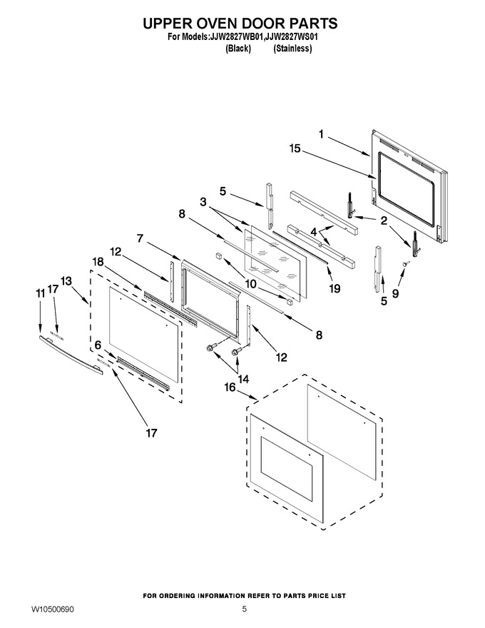 Diagram for JJW2827WS01