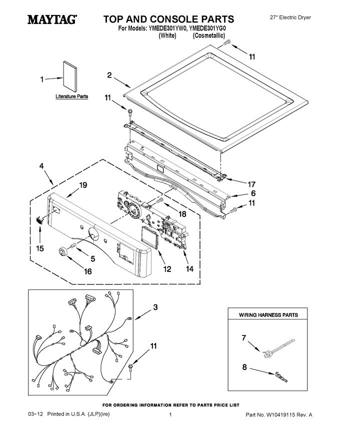Diagram for YMEDE301YG0