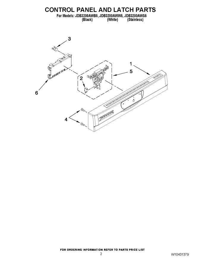 Diagram for JDB3200AWB5