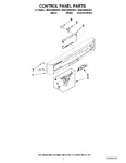 Diagram for 02 - Control Panel Parts