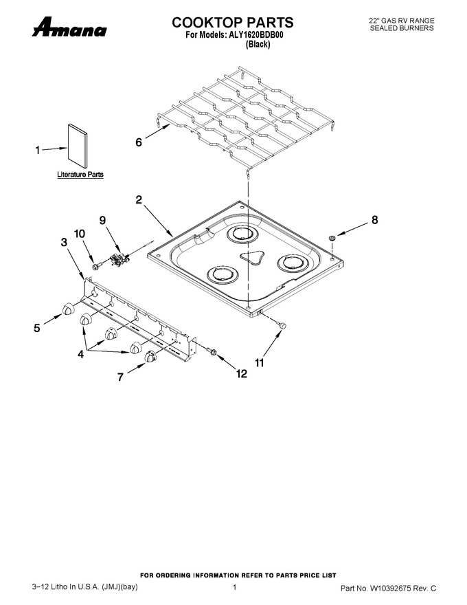 Diagram for ALY1620BDB00