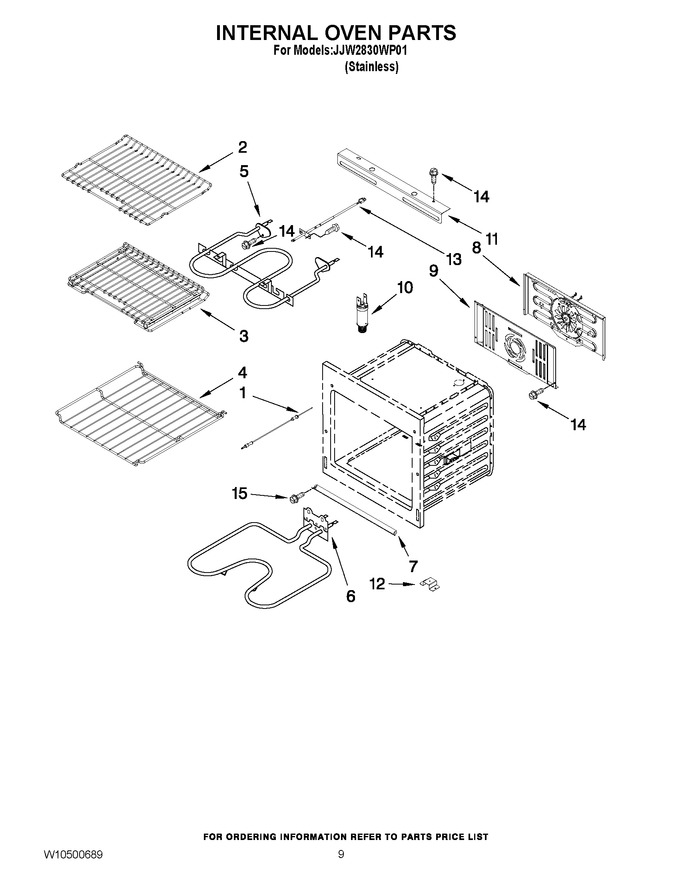 Diagram for JJW2830WP01