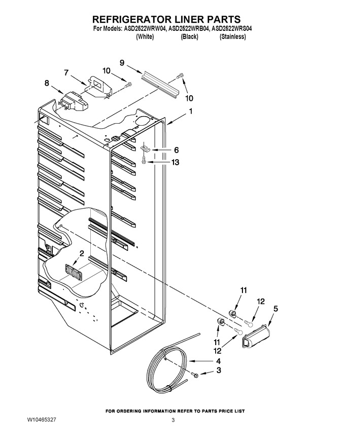 Diagram for ASD2522WRW04