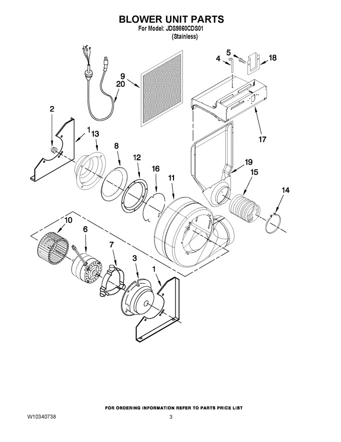 Diagram for JDS9860CDS01