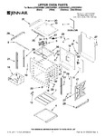 Diagram for 01 - Upper Oven Parts