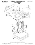 Diagram for 01 - Top And Console Parts