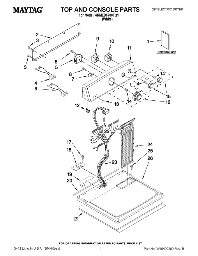 Diagram for 4KMED5700TQ1
