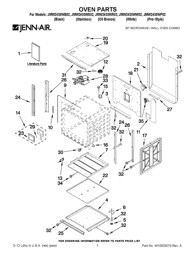 Diagram for JMW2430WW02