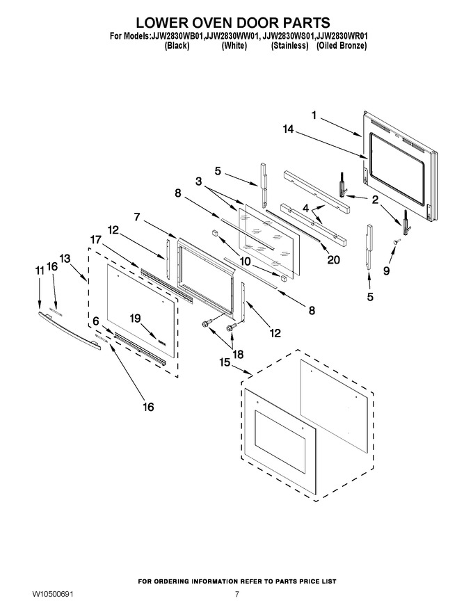 Diagram for JJW2830WS01