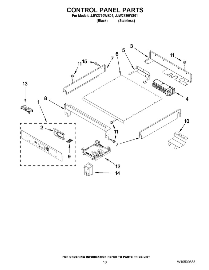 Diagram for JJW2730WS01