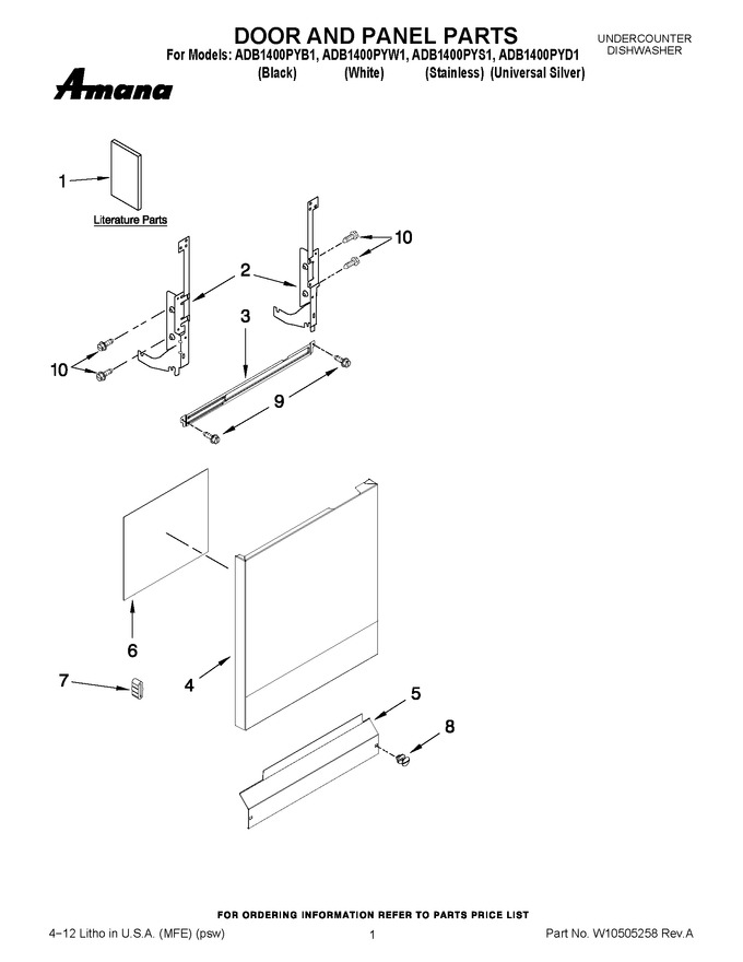 Diagram for ADB1400PYD1