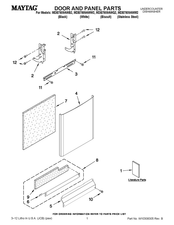 Diagram for MDB7809AWW2