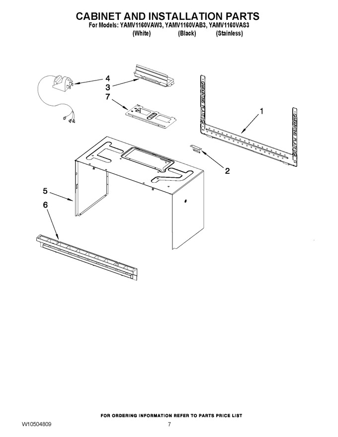 Diagram for YAMV1160VAB3