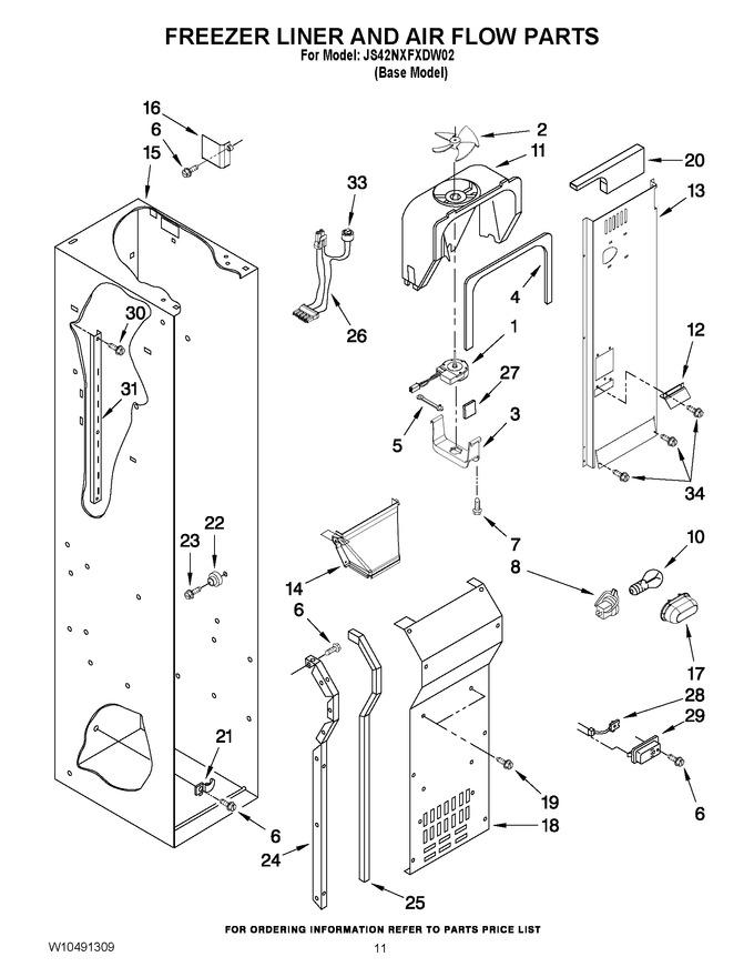 Diagram for JS42NXFXDW02