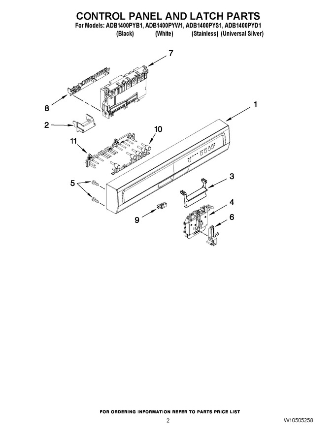 Diagram for ADB1400PYW1