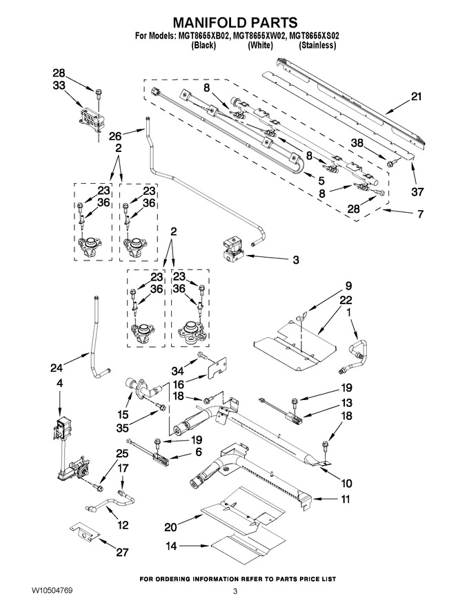 Diagram for MGT8655XS02