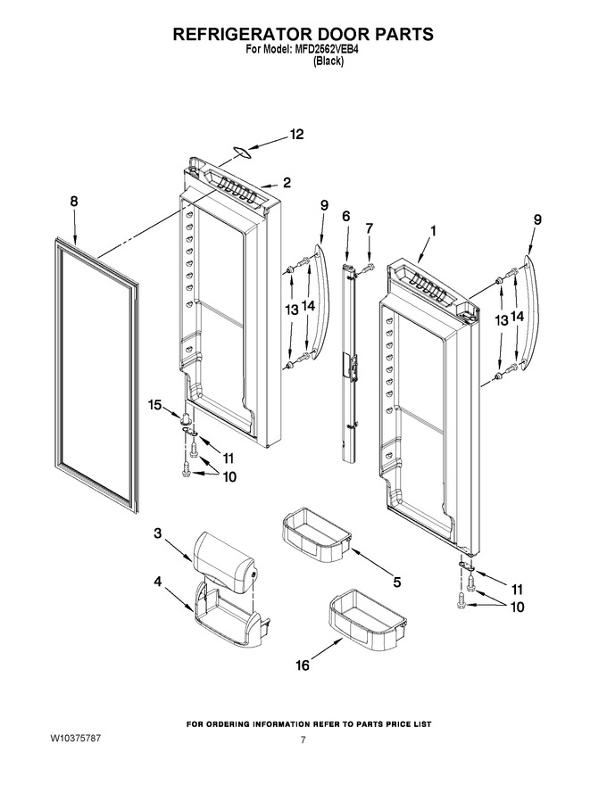 Diagram for MFD2562VEB4