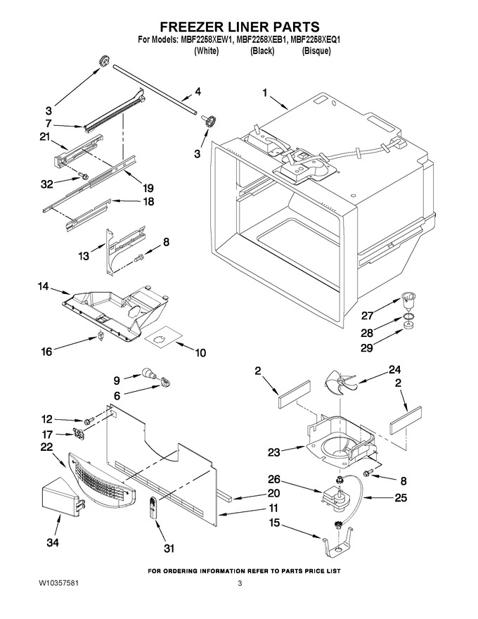 Diagram for MBF2258XEW1