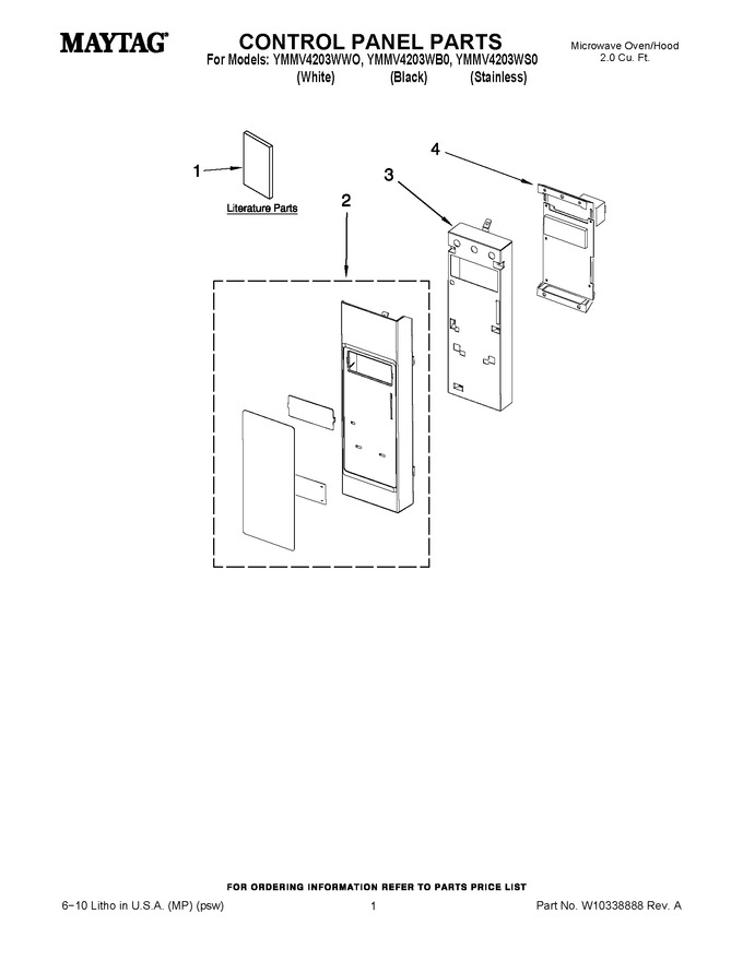 Diagram for YMMV4203WB0