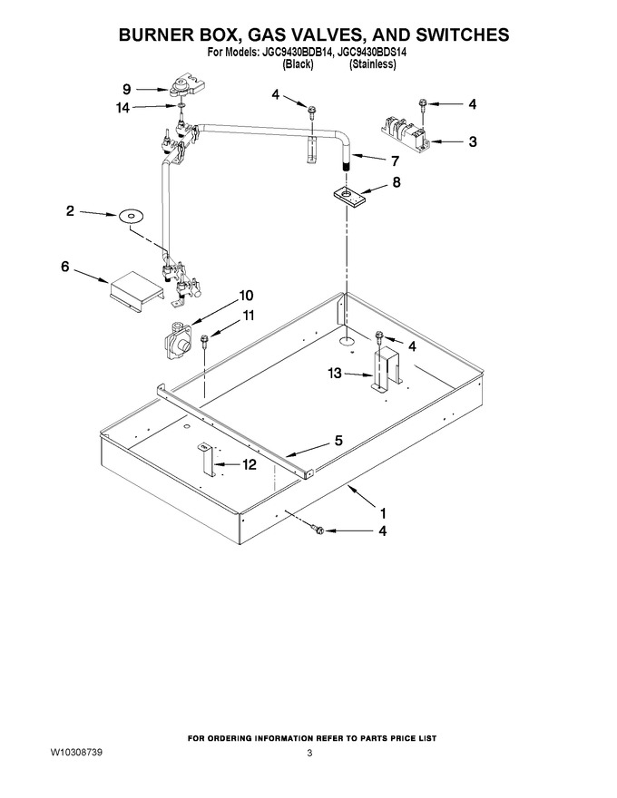 Diagram for JGC9430BDS14