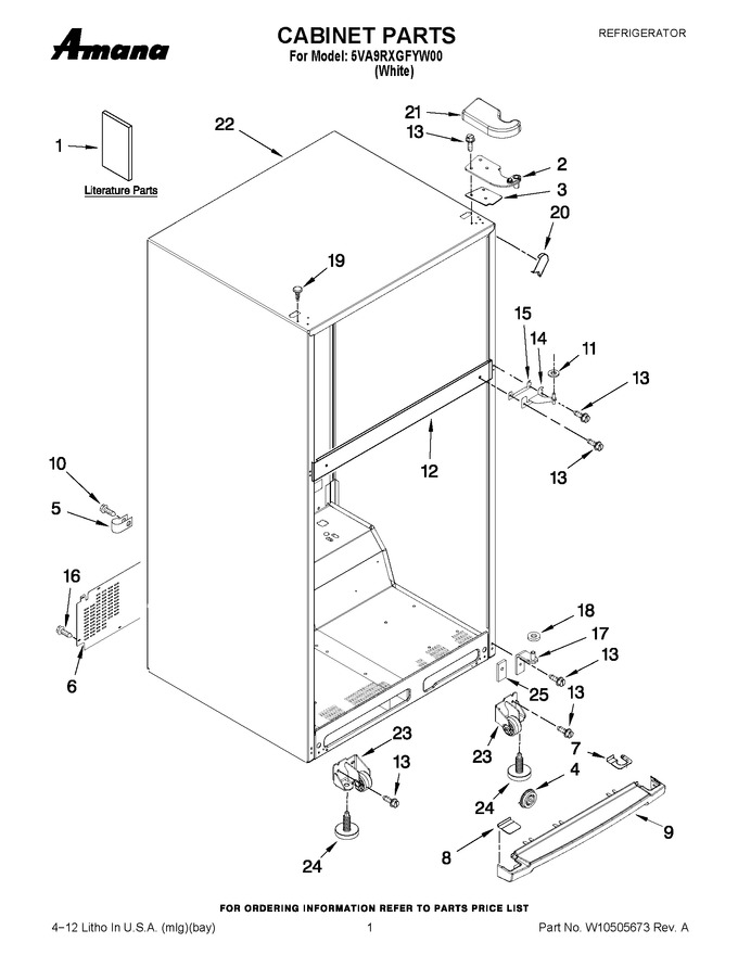 Diagram for 5VA9RXGFYW00