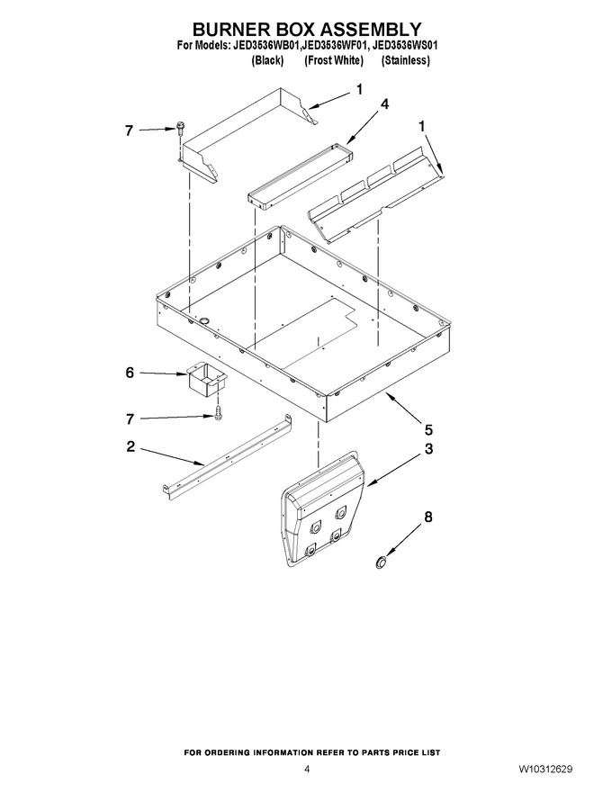Diagram for JED3536WS01