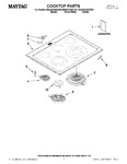 Diagram for 01 - Cooktop Parts