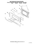 Diagram for 07 - Microwave Door Parts