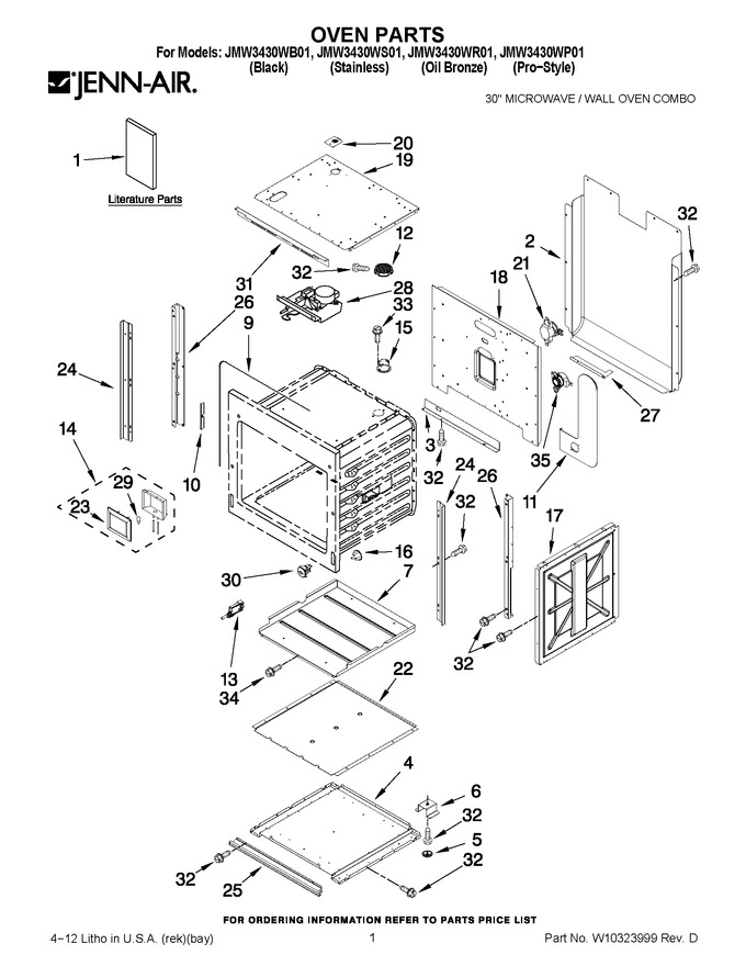 Diagram for JMW3430WS01