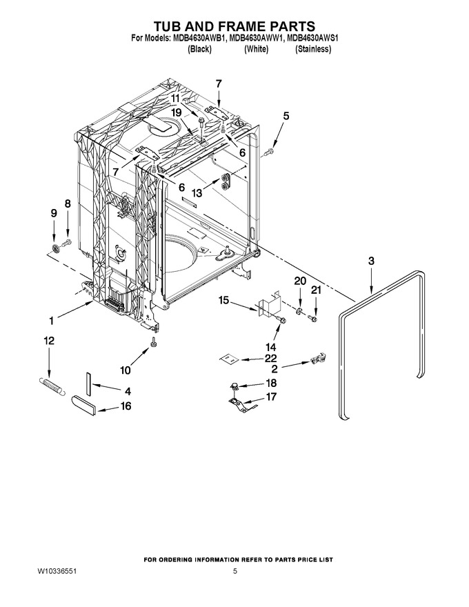 Diagram for MDB4630AWB1