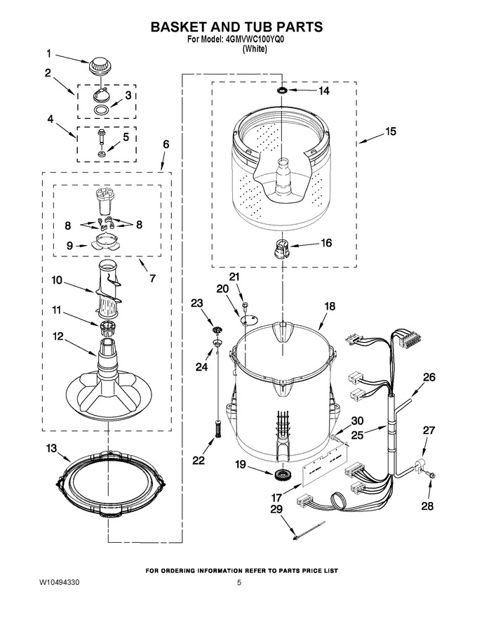 Diagram for 4GMVWC100YQ0