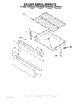 Diagram for 06 - Drawer & Broiler Parts