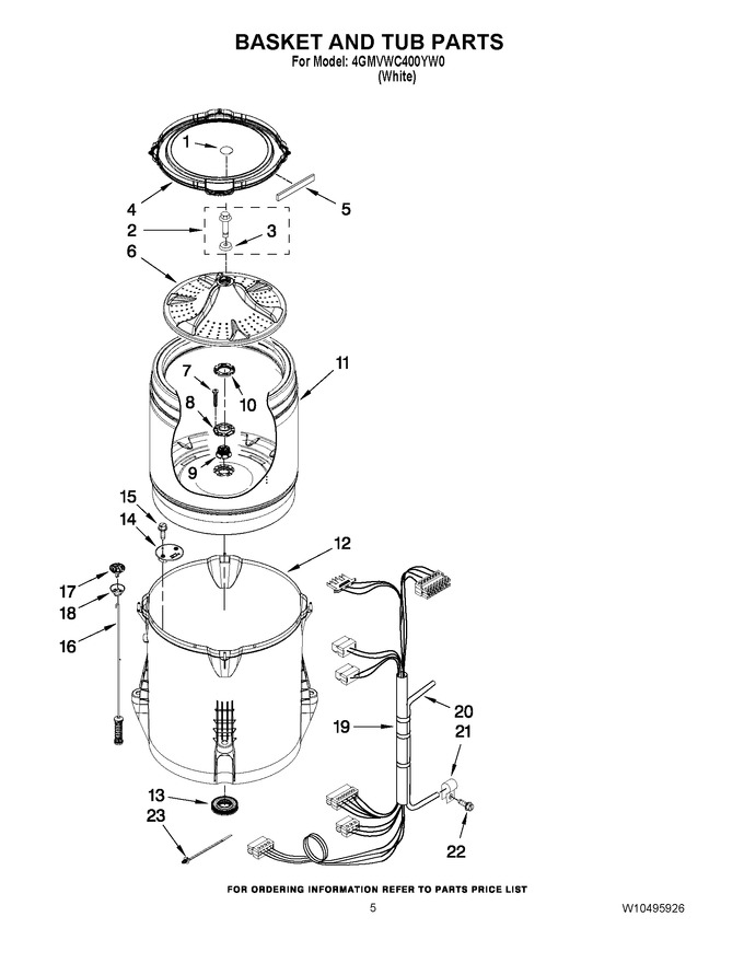 Diagram for 4GMVWC400YW0