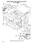 Diagram for 03 - Upper Cabinet And Front Panel Parts