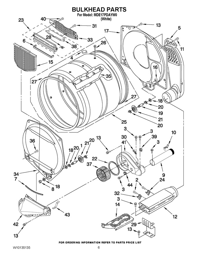 Diagram for MDE17PDAYW0