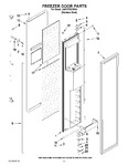 Diagram for 09 - Freezer Door Parts