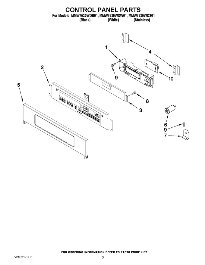 Diagram for MMW7530WDS01