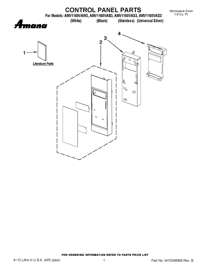 Diagram for AMV1160VAS3