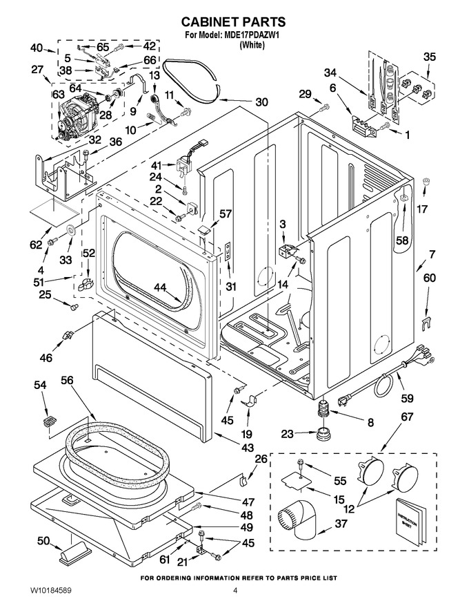 Diagram for MDE17PDAZW1