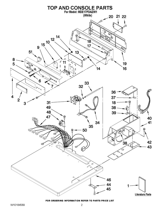 Diagram for MDE17PDAZW1