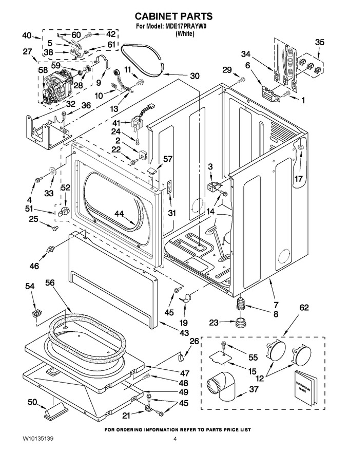 Diagram for MDE17PRAYW0