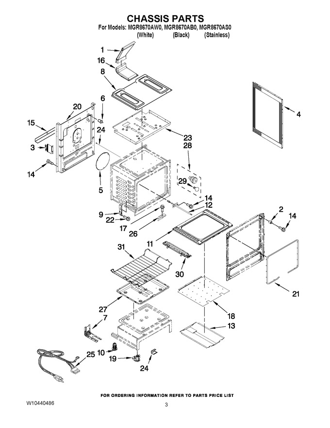 Diagram for MGR8670AS0