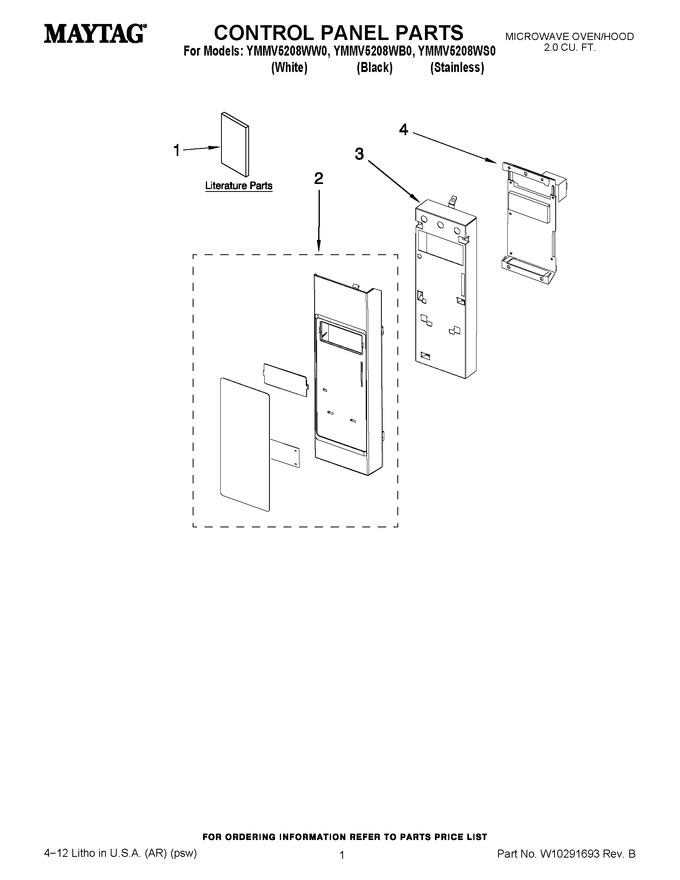 Diagram for YMMV5208WS0
