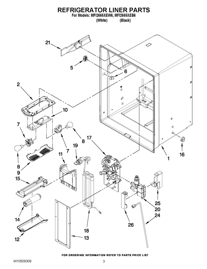 Diagram for MFI2665XEW6