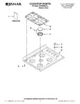 Diagram for 01 - Cooktop Parts