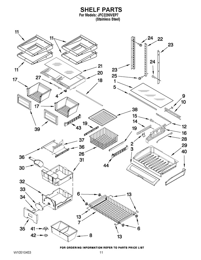 Diagram for JFC2290VEP7